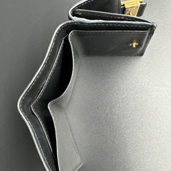 Fendi Black FF Embossed Compact Wallet thumbnail 10