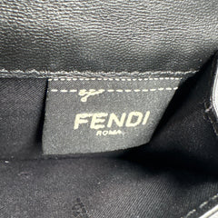 Fendi Black FF Embossed Compact Wallet thumbnail 12