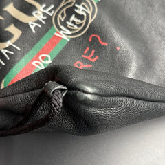 Gucci Capitan Logo Drawstring Backpack thumbnail 18