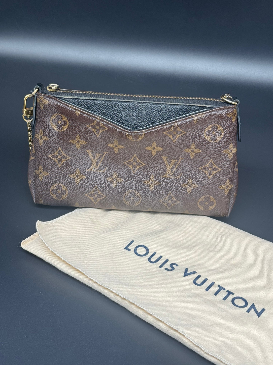 Louis Vuitton Monogram Canvas Pallas Clutch