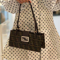 Fendi Zucca Canvas Baguette thumbnail 1