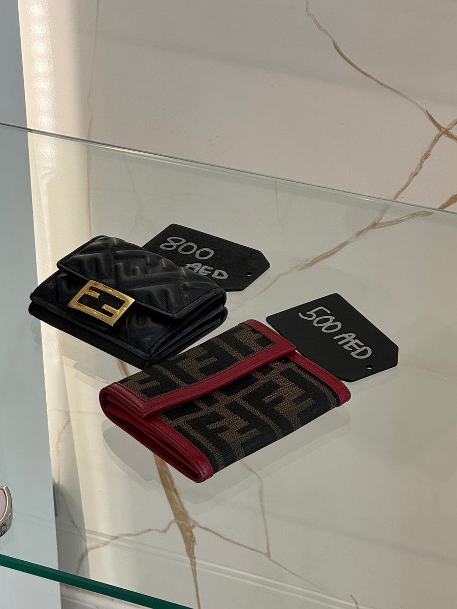Fendi FF Zucca Small Wallet