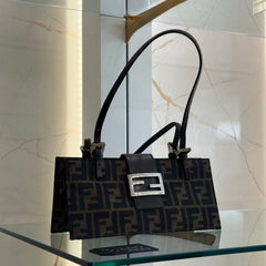 Fendi Zucca Canvas Baguette thumbnail 2
