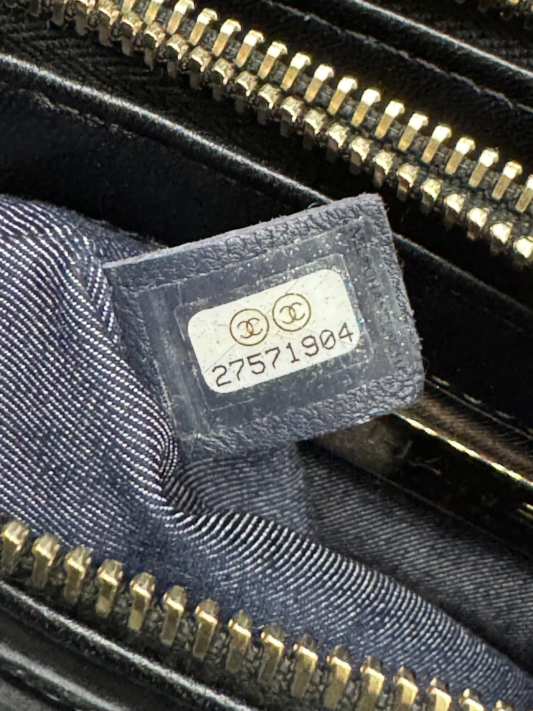 Chanel Black Leather CC Mania Double Zip Waist Belt Bag