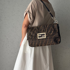 Fendi Zucca Mia Flap Large Bag thumbnail 1