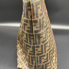 Fendi Borsa Zucca Canvas Shopper Tote thumbnail 8