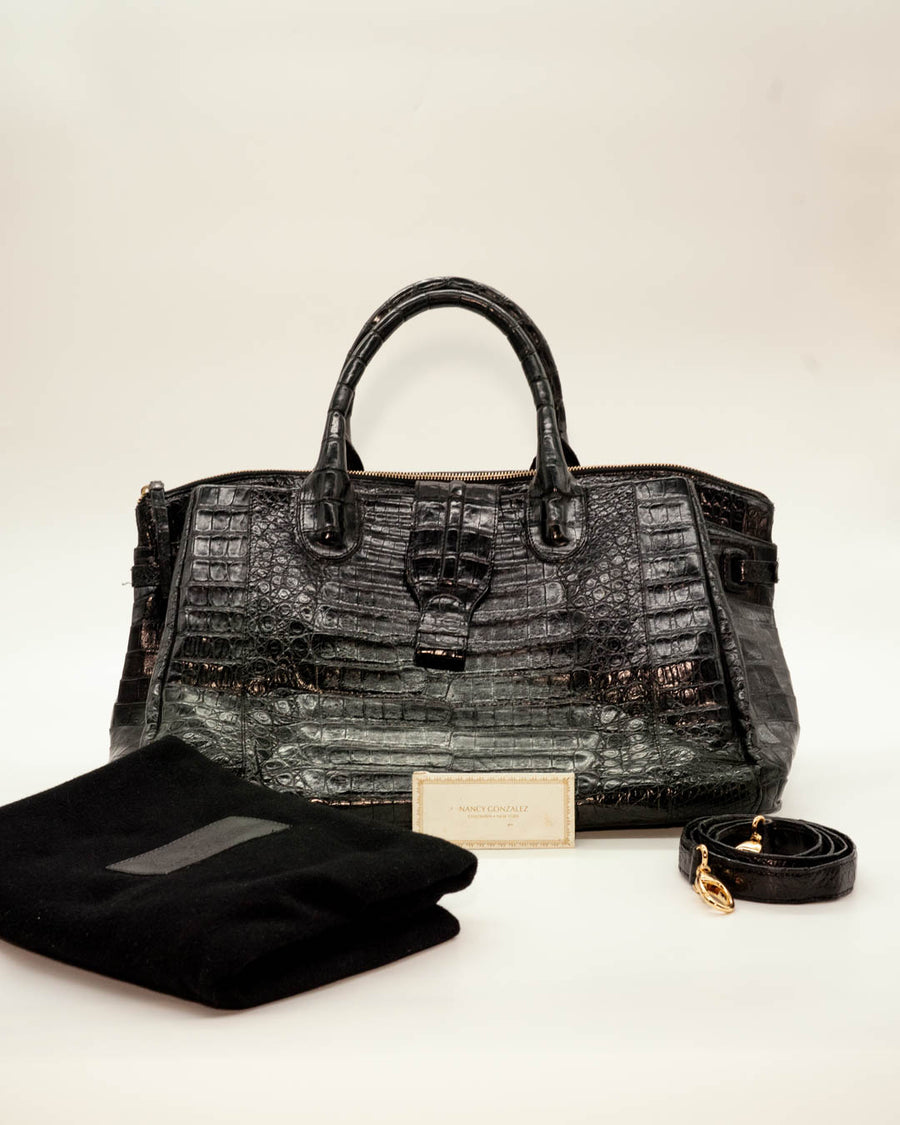 Nancy Gonzalez Crocodile Satchel